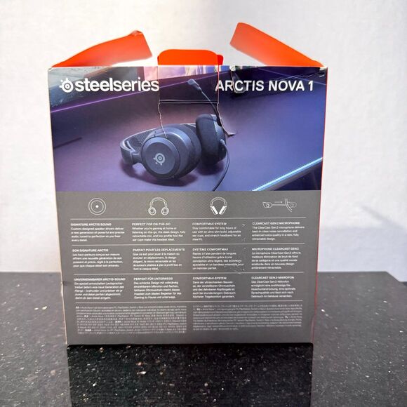 SteelSeries‎ Arctis Nova 1 Wired Gaming Headset for PC - Picture 6 of 8
